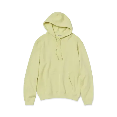 AURALEE Smooth Soft Sweat P/O Parka "Light Lime"