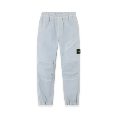 Stone Island 3100036 Stretch Organic Broken Twill Cotton Old Effect "Sky Blue"