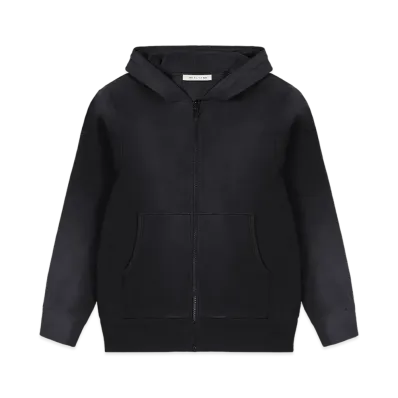 1017 ALYX 9SM Garment Dye Reversible Zip-Up Hoodie "Black"