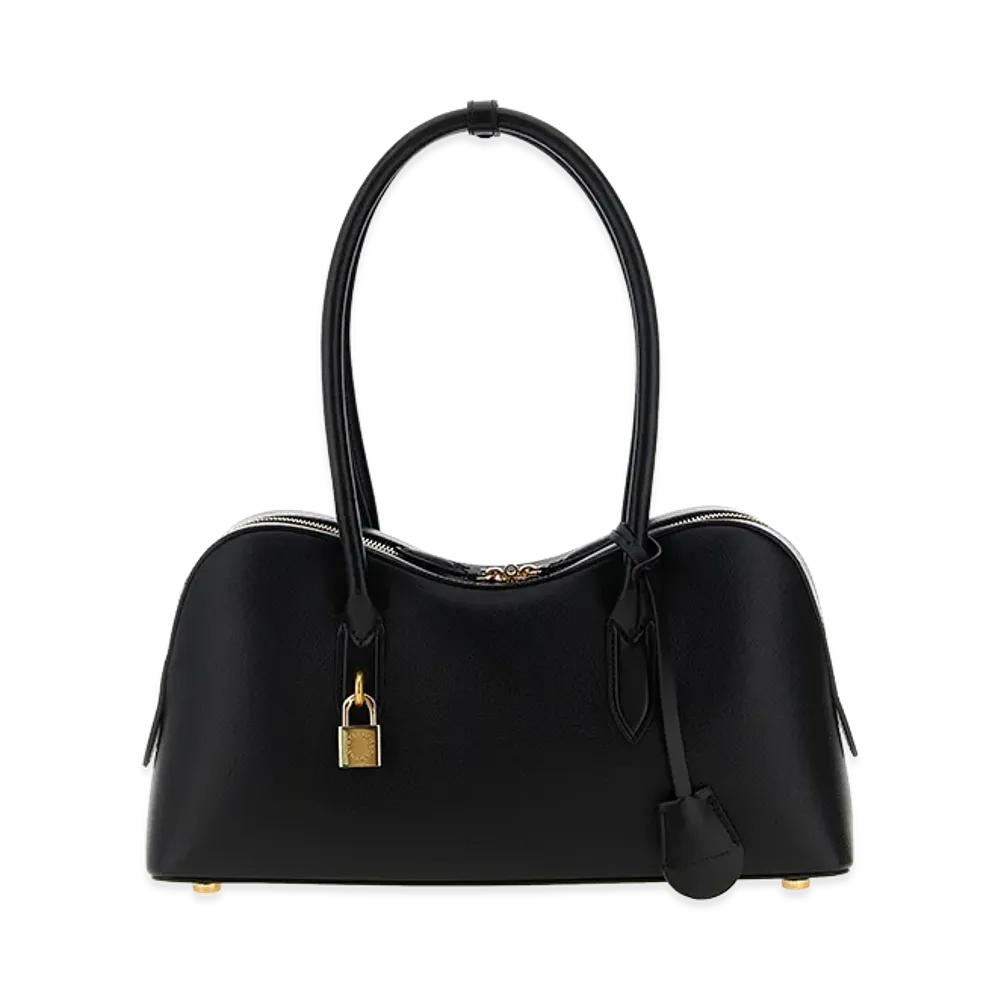 STELLA McCARTNEY Women's Synthetic Leather Ryder Medium Shoulder Bag "Black"