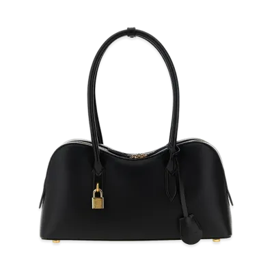 STELLA McCARTNEY Women's Synthetic Leather Ryder Medium Shoulder Bag "Black"