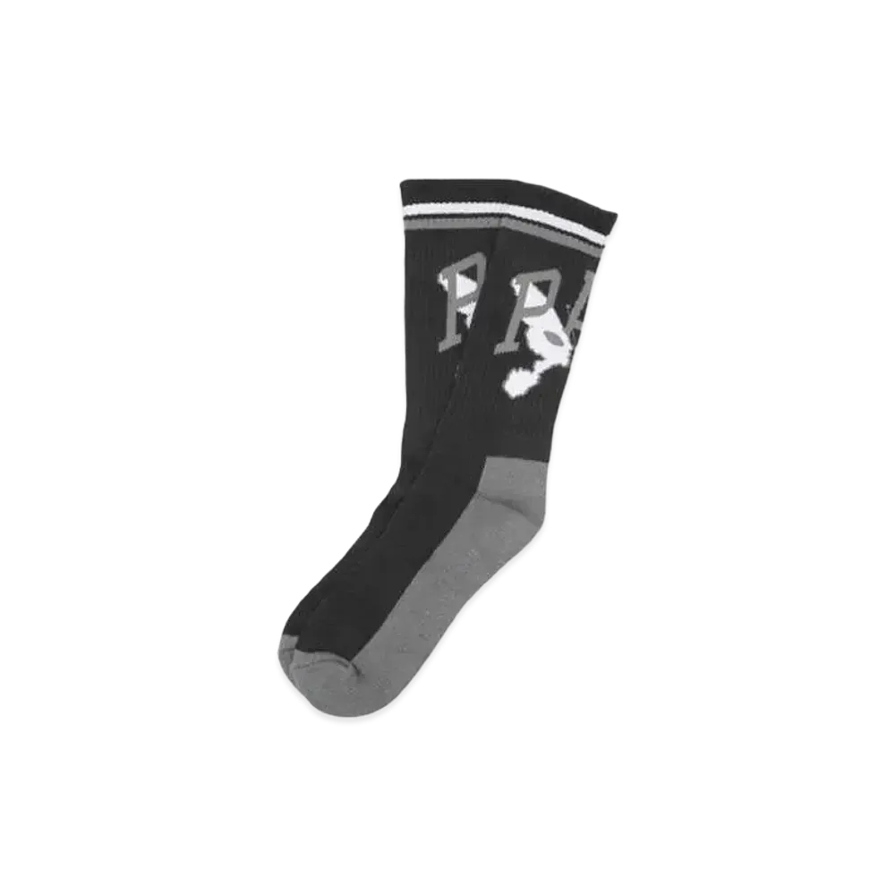 P.A.M. MUTATE LOGO SPORTS SOCK "BLACK"
