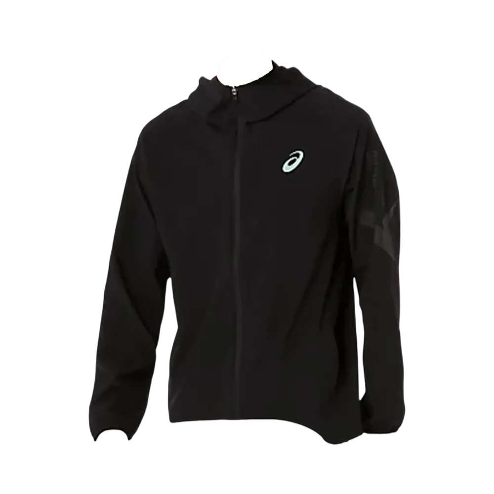 Asics Aim-Trg Stretch Woven Hoodie "Performance Black"