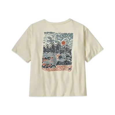 Patagonia Women's Sea Days Easy Cut Pocket Responsibility "White"