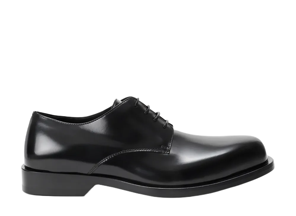 LOEWE Bobine Derby Brushed Calfskin "Black"