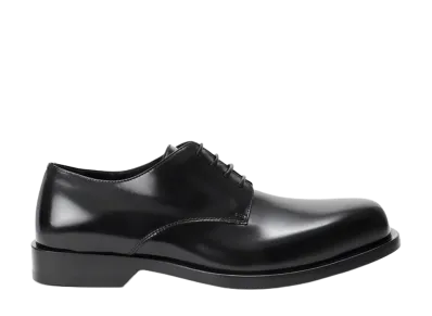 LOEWE Bobine Derby Brushed Calfskin "Black"