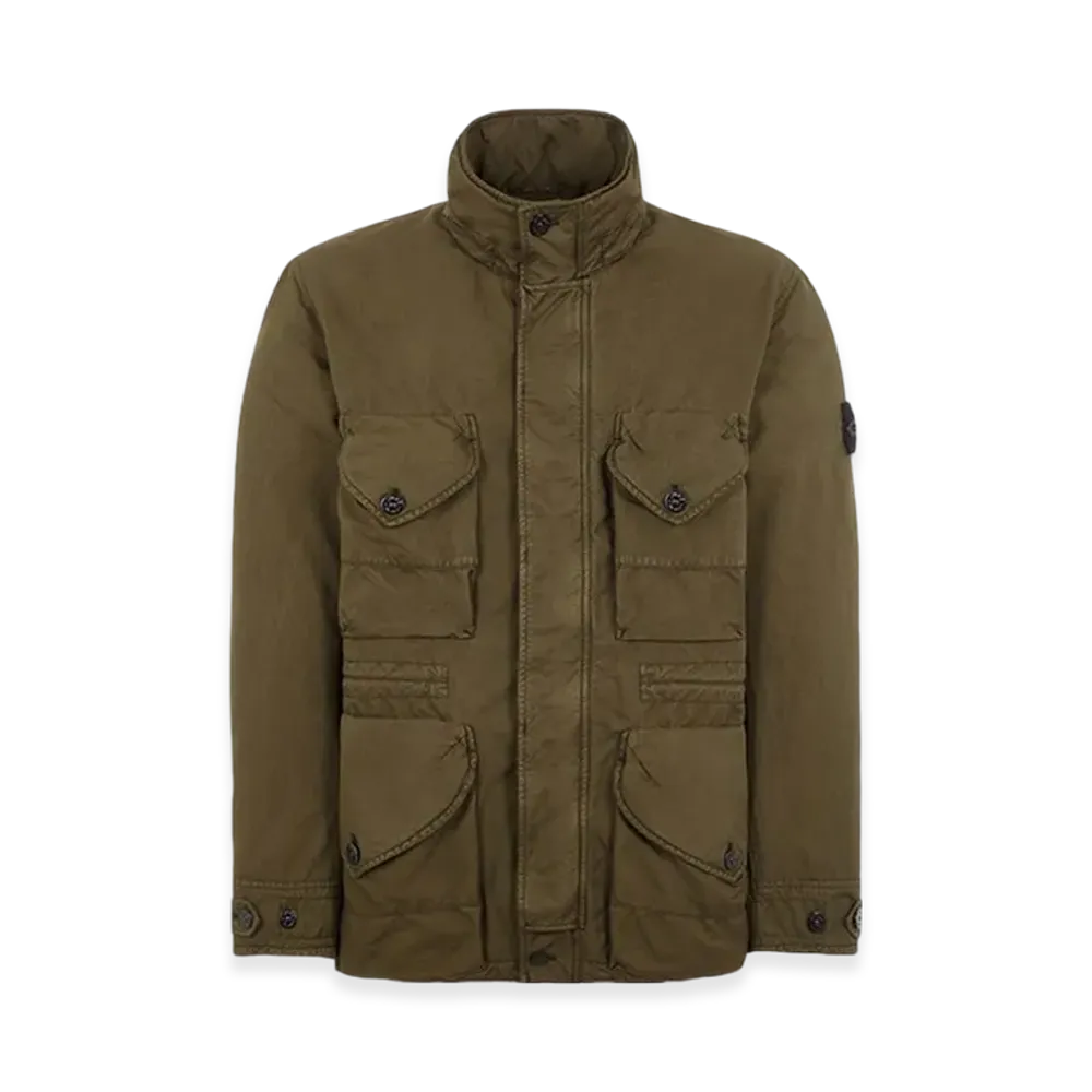 Stone Island 41249 Daivd-TC Field Jacket - 23FW "Olive Green"