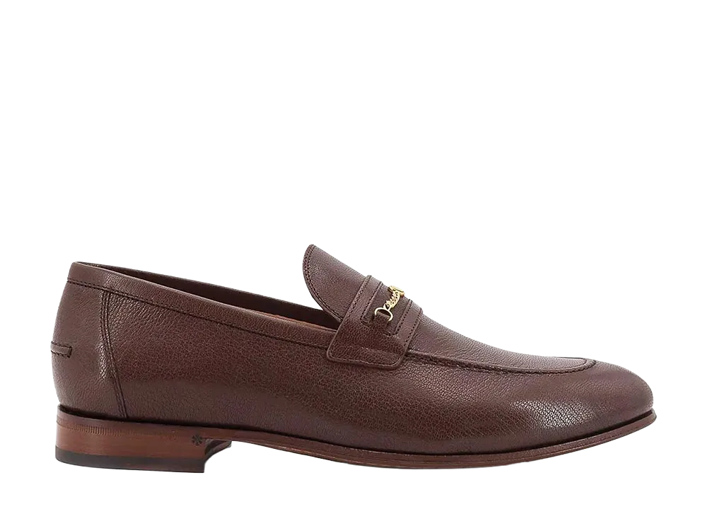 Valentino Garavani Vlogo Signature Kid Loafer "Brown"