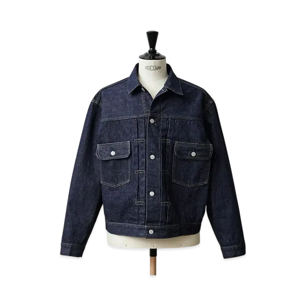 orSlow 1950S Type 2 Denim Trucker Jacket "OneWash"
