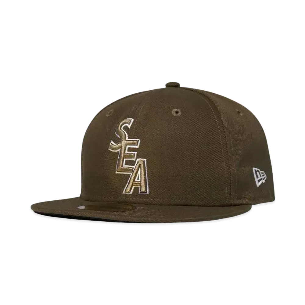New Era x WIND AND SEA 59 Fifty Cap Sea "Brown"