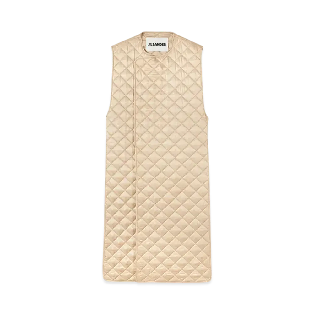 Jil Sander Men's Quilted Liner "Salt Halite"