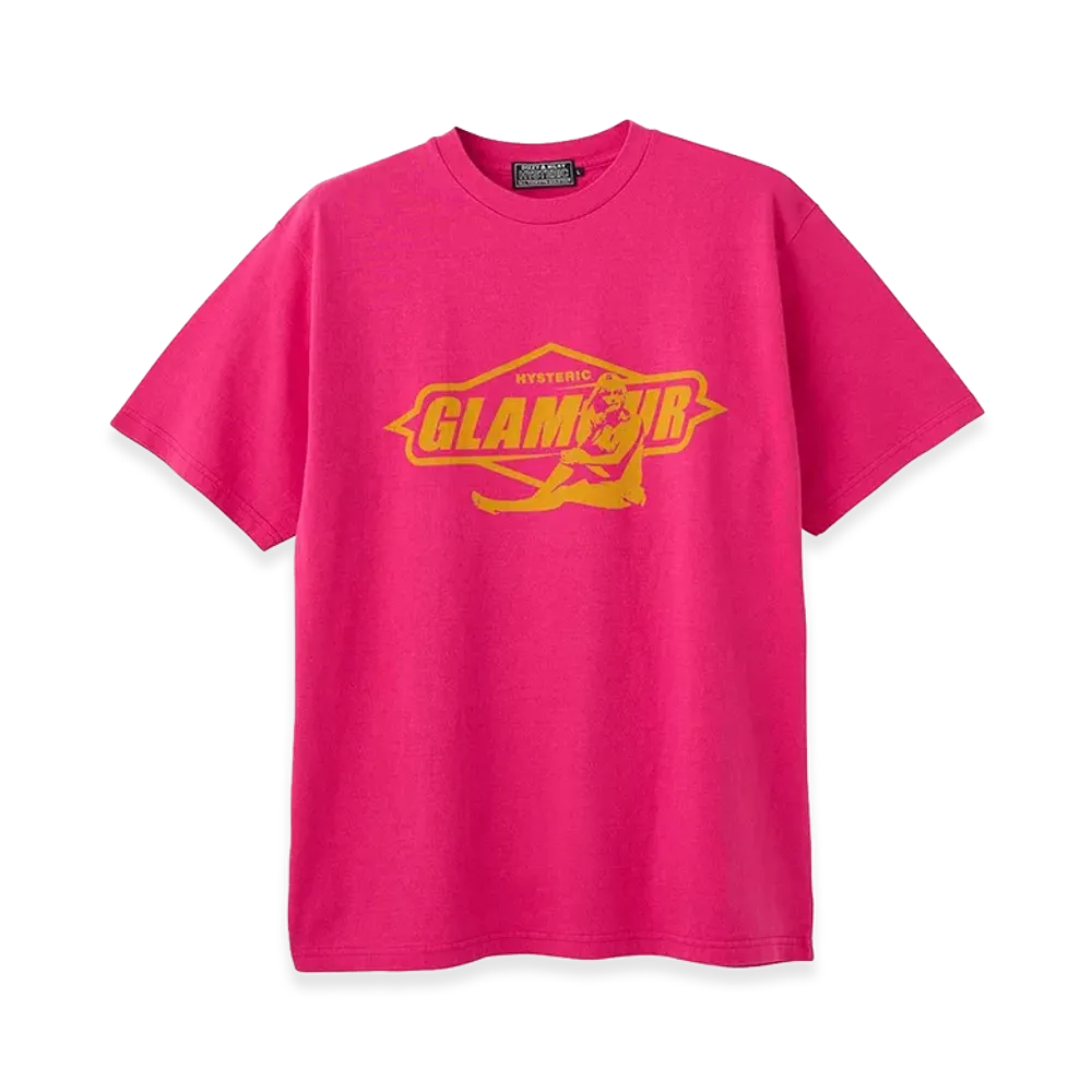 HYSTERIC GLAMOUR Hysteric Sun Diamond T-Shirt "Pink"