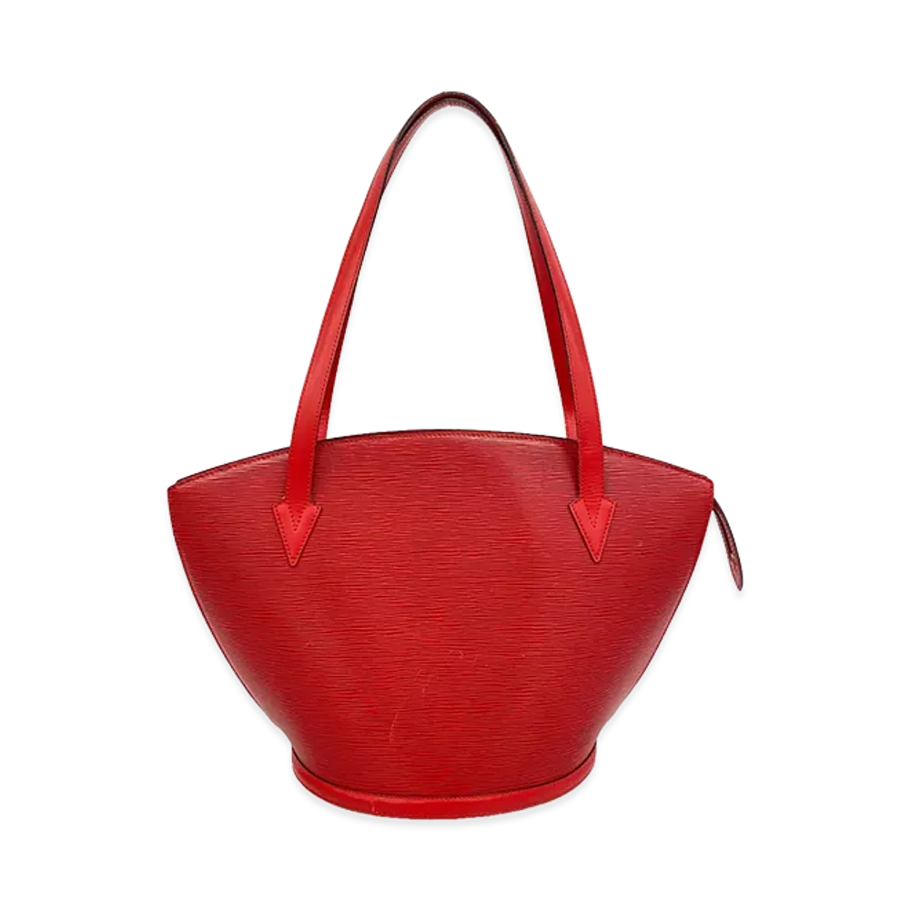 Louis Vuitton Saint Jacques Shopping Epi "Castilian Red"
