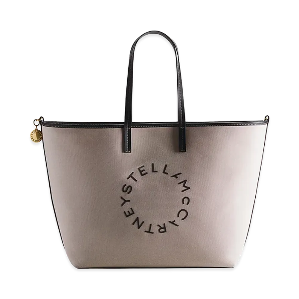 H&M x Stella McCartney Women's Large Canvas Tote Bag "Beige"