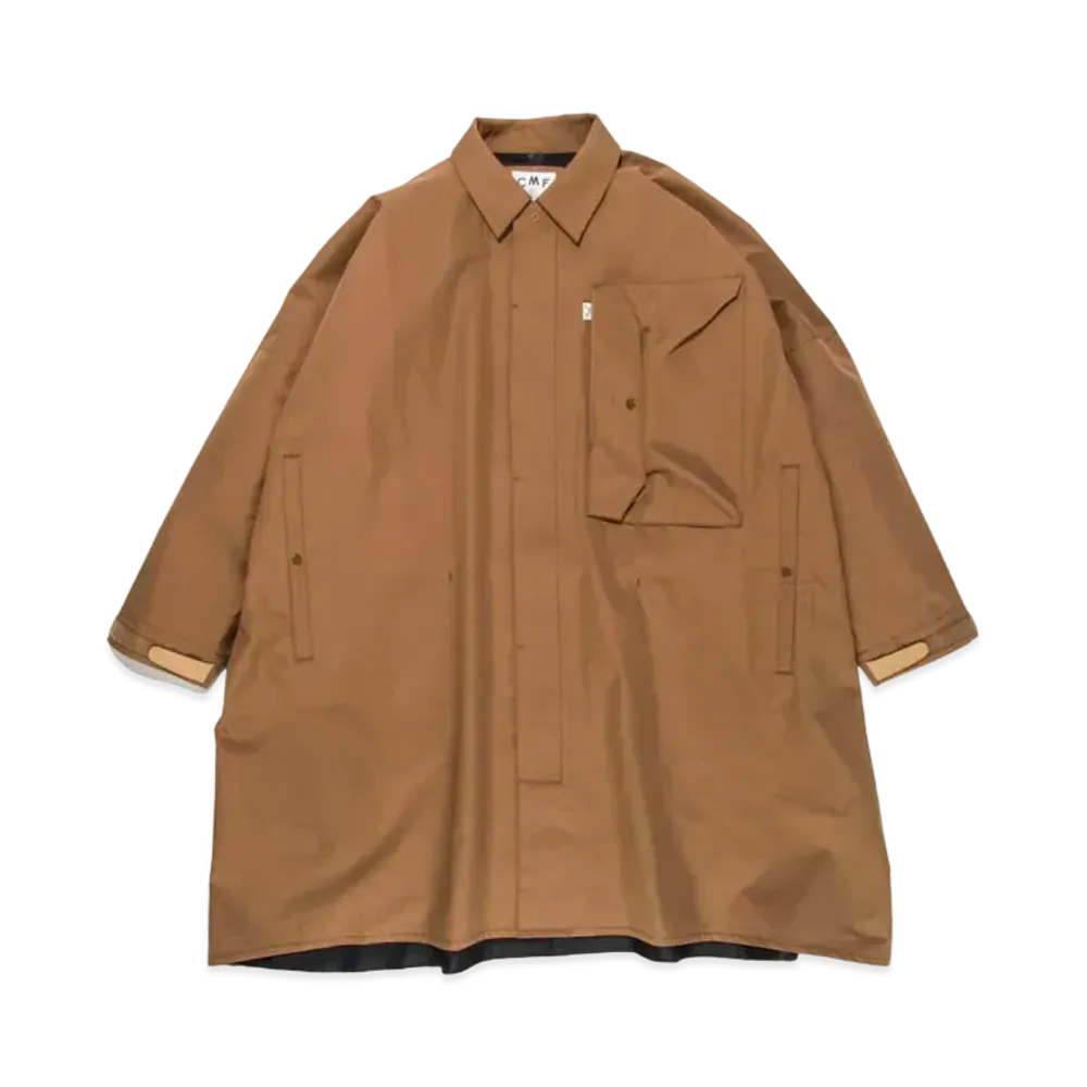 CMF OUTDOOR GARMENT Full Seam Satin Coat "Coyote"