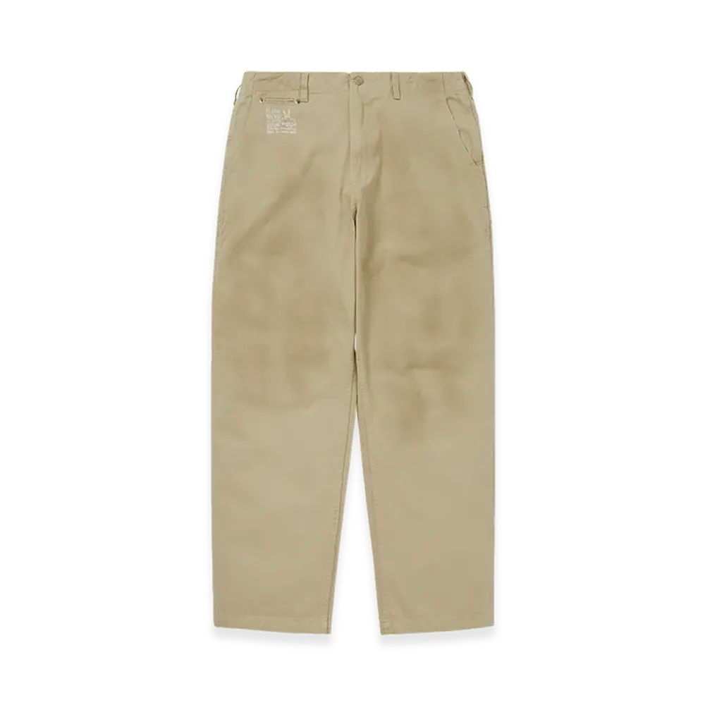 thisisneverthat x Daniel Johnston Faded Twill Pant "Khaki"