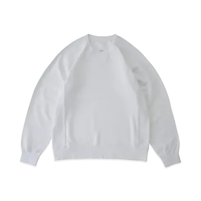 visvim ULTIMATE JV CREW L/S "White"