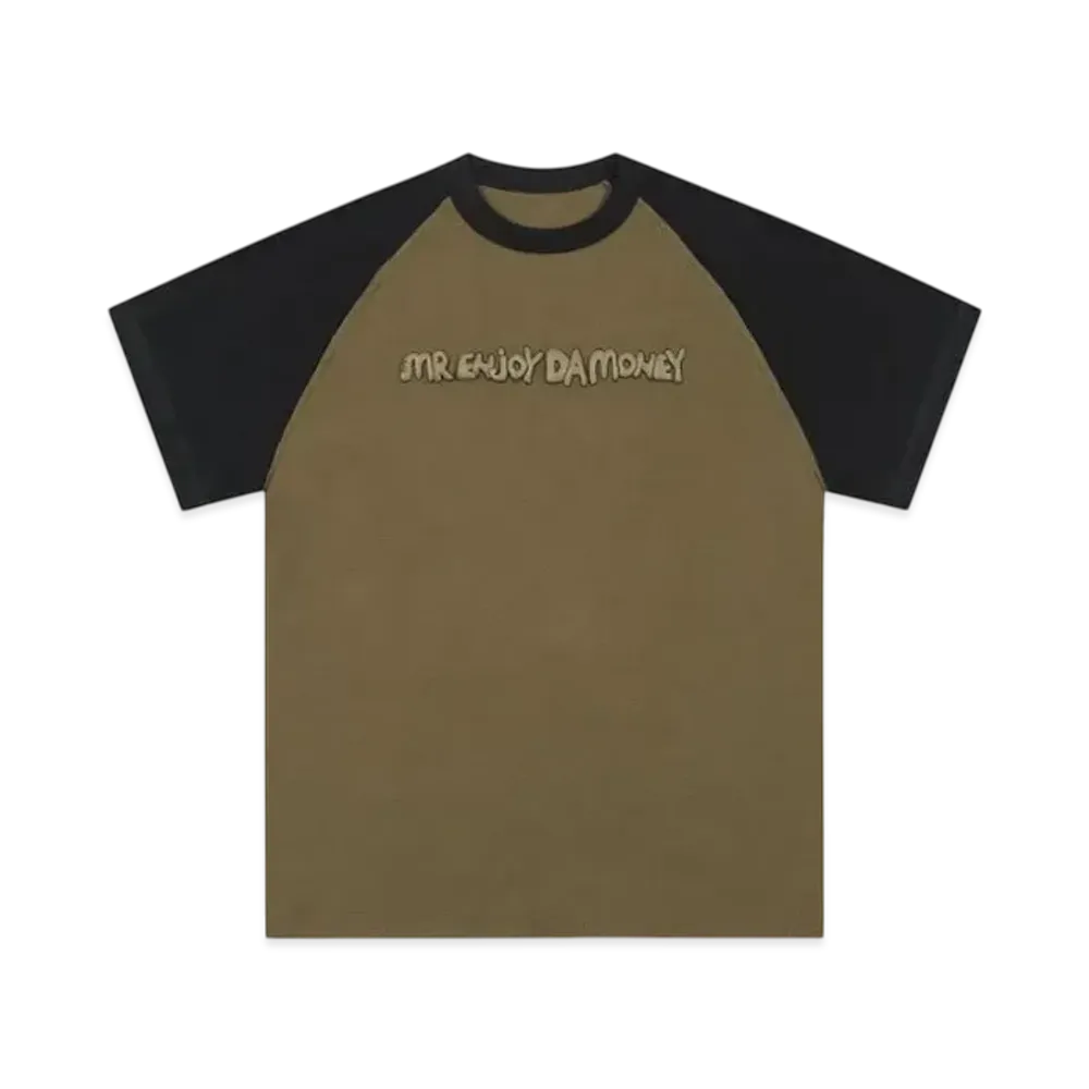 MR. ENJOY DA MONEY Color inserted Shoulder Sleeves "Khaki"