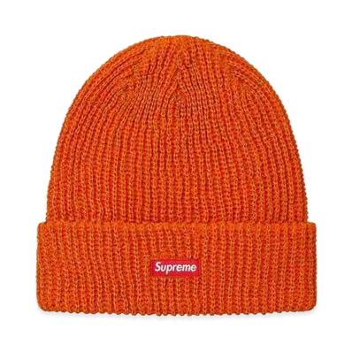 Supreme Reflective Loose Gauge Beanie "Orange"