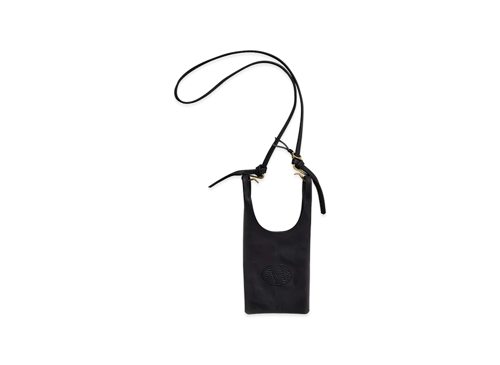 NICENESS N.Lowe Petit Steerhide Shoulder Bag Small "Cognac"
