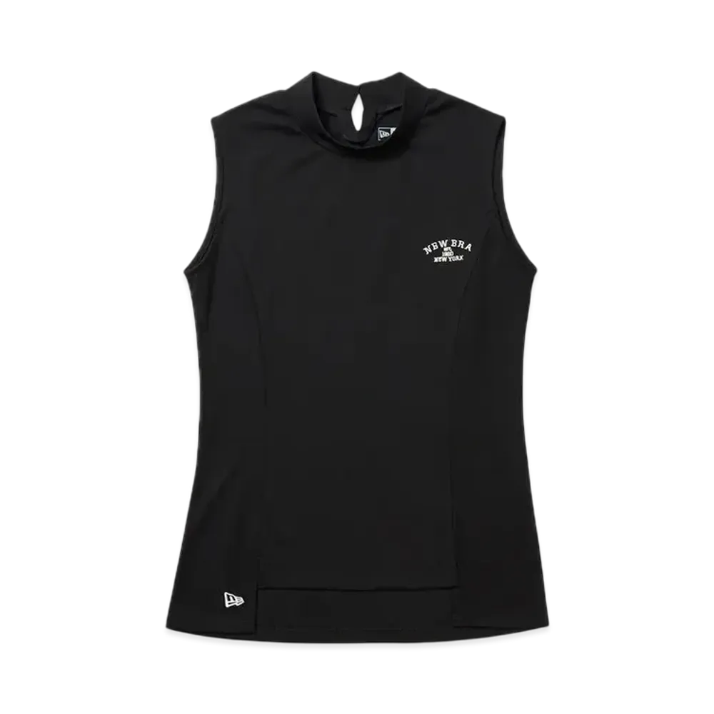 NEW ERA Golf Women's Sleeveless Mid Neck T-Shirt "Black"