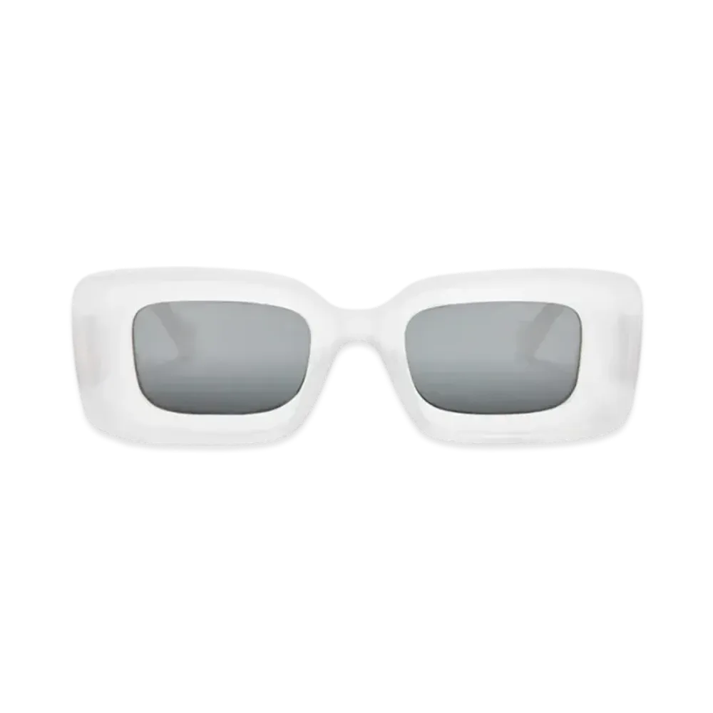 LOEWE Rectangular Sunglasses "White"