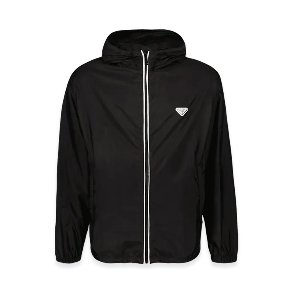 PRADA Re-Nylon Windbreaker "Black/White"