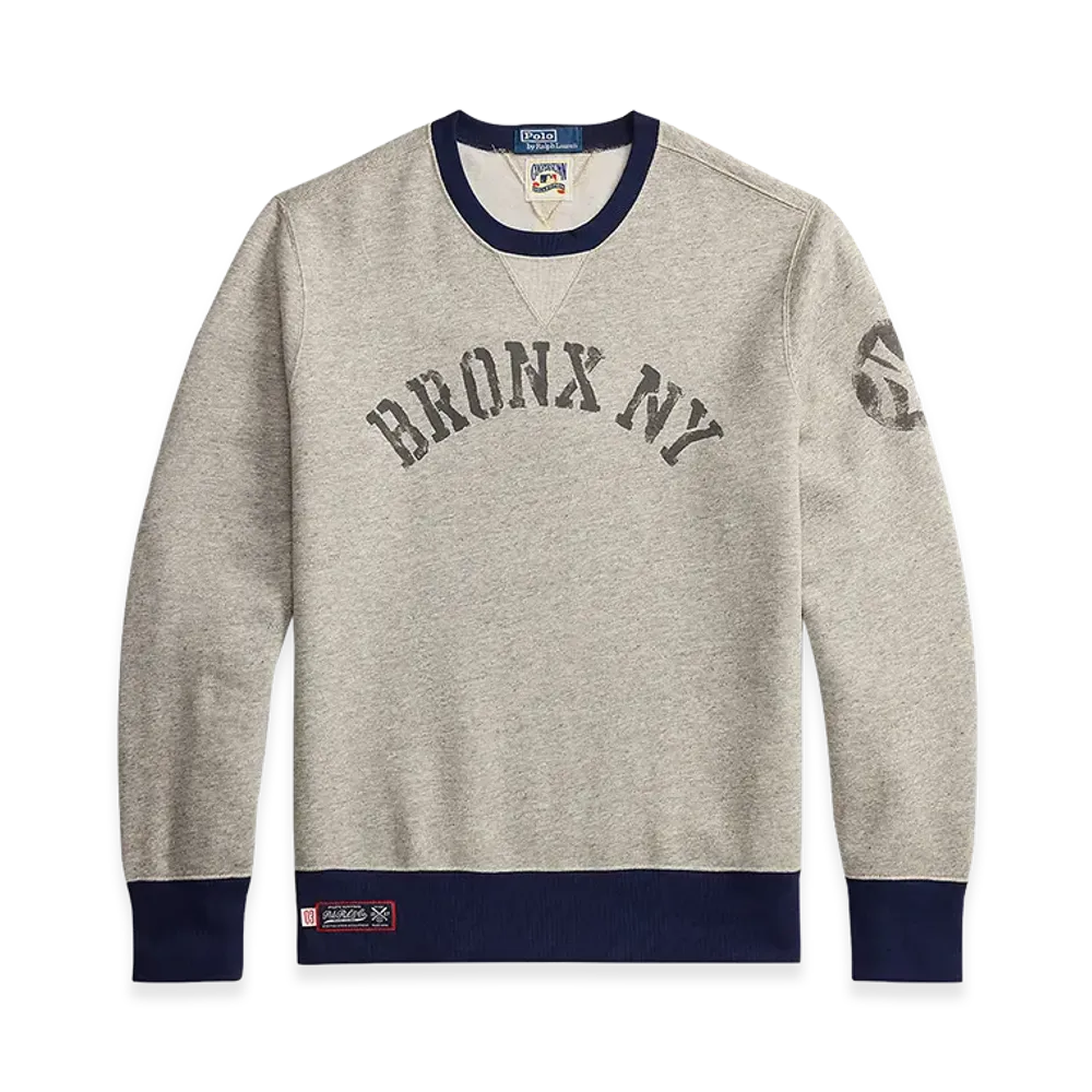 Polo Ralph Lauren x MLB Yankees Sweatshirt "Loft Heather/Navy"