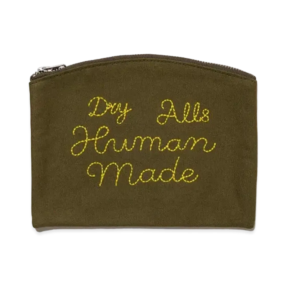 HUMAN MADE Bank Pouch "Olive Drab"