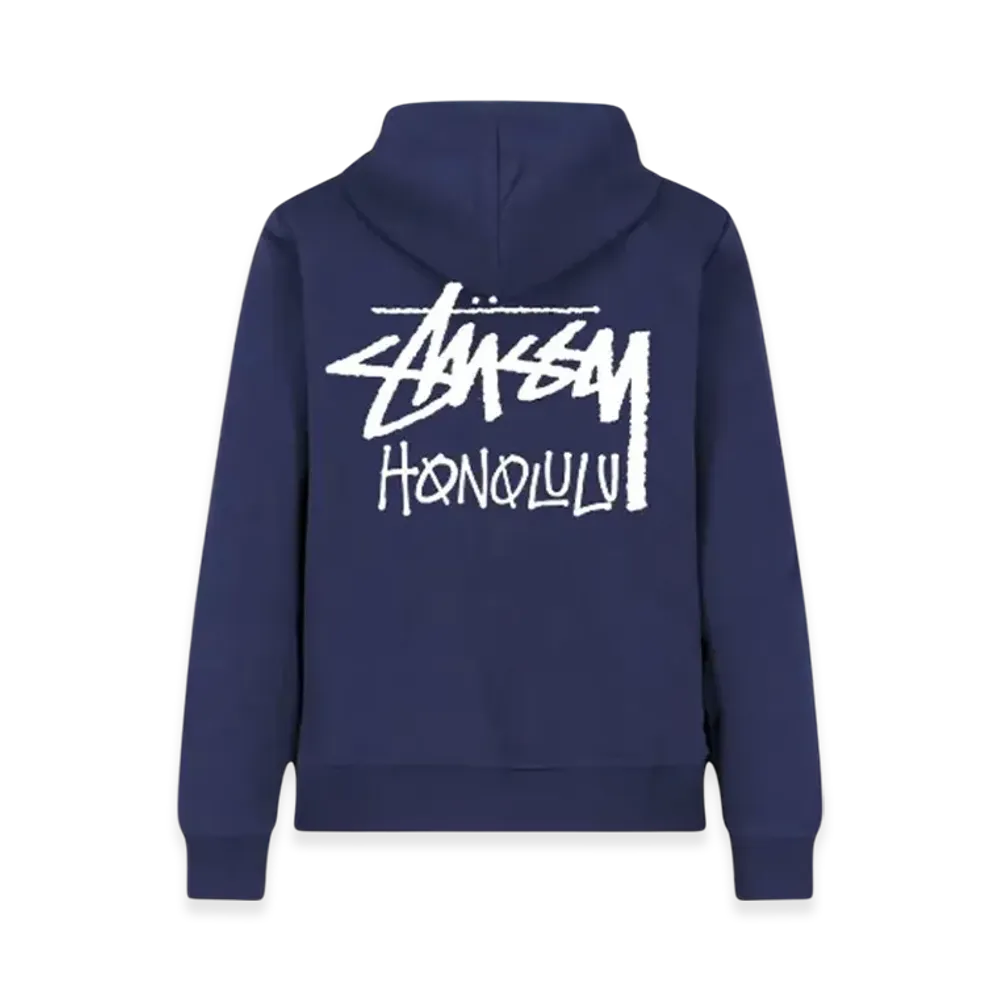 Stussy Stock Honolulu Hoodie "Navy"