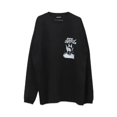 NISHIMOTO IS THE MOUTH COMIC L/S TEE "BLACK"