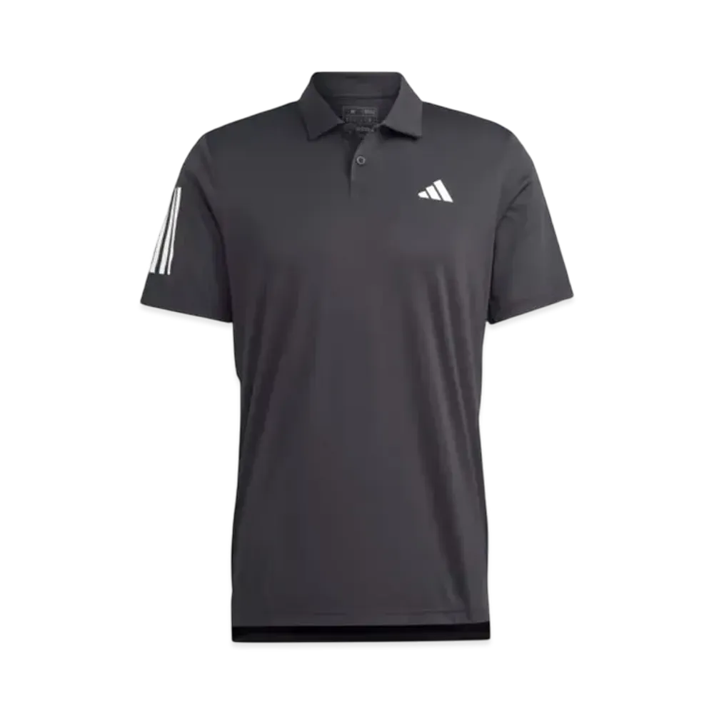 adidas Club Three Stripes Tennis Polo Shirt "Black"