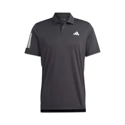 adidas Club Three Stripes Tennis Polo Shirt "Black"