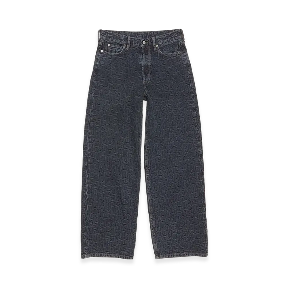 Acne Studios Baggy fit jeans - 1981F "Blue/Black"