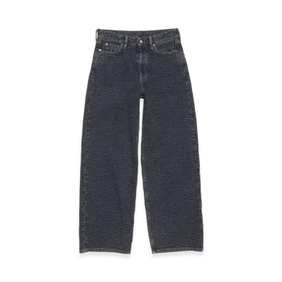 Acne Studios Baggy fit jeans - 1981F "Blue/Black"