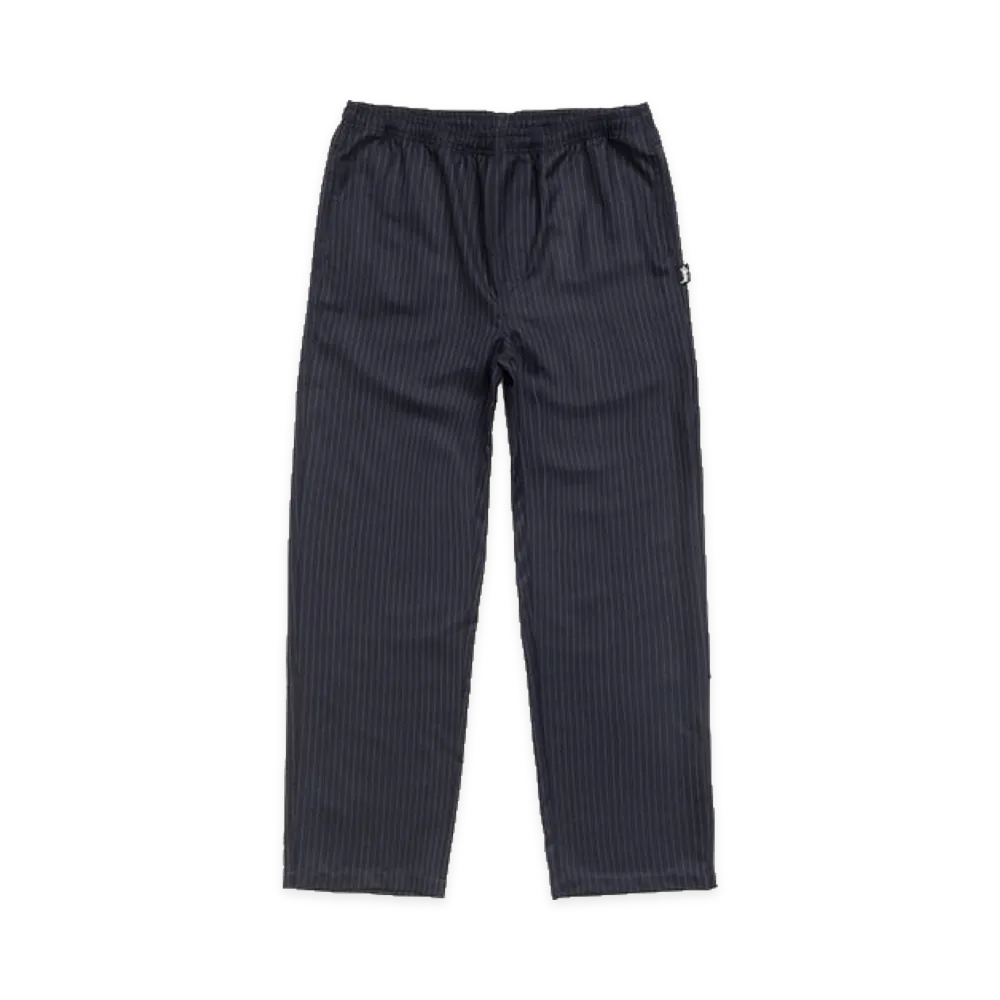 Stussy Striped Wool Beach Pant "Navy Pinstripe"