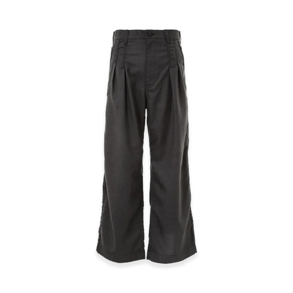 COMME des GARCONS HOMME Wool Garbardine Classic Pants "Charcoal Grey"
