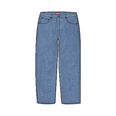 Supreme Regular Jean "Washed Indigo" (24FW)