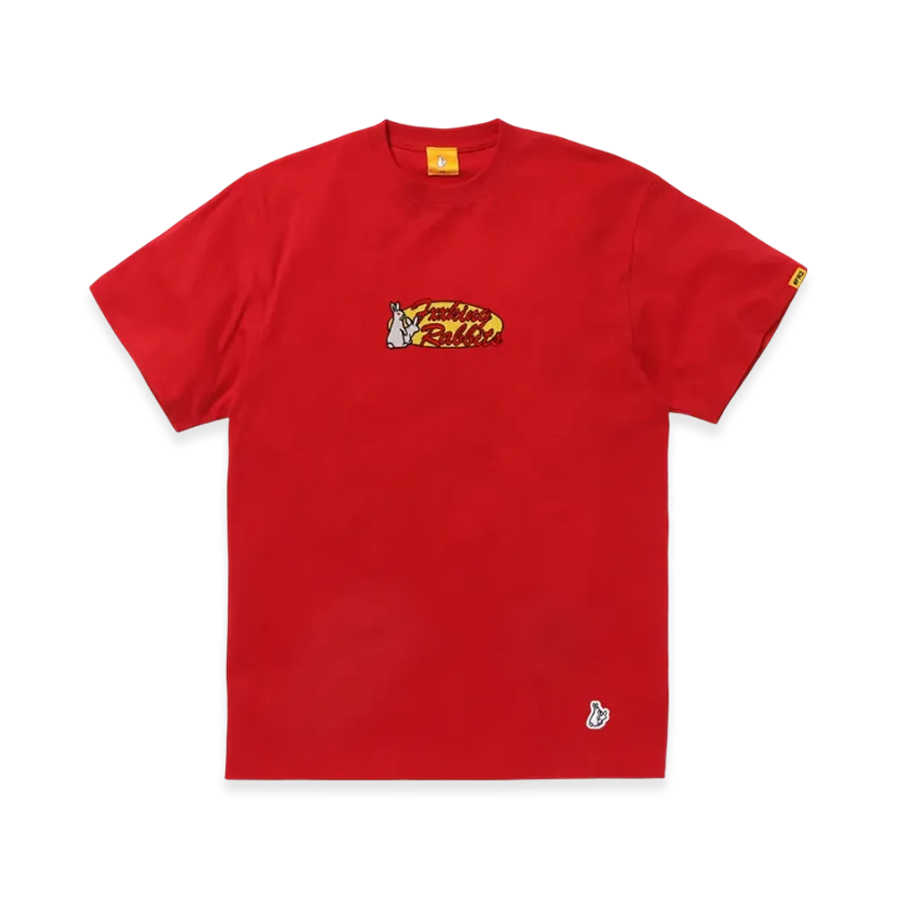 FR2 Embroidery Retro Logo T-shirt "Red"