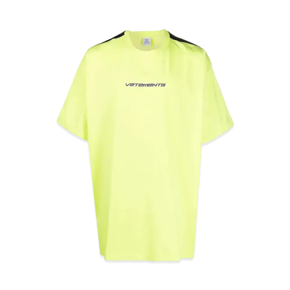 VETEMENTS Logo T-shirt "Neon Green"