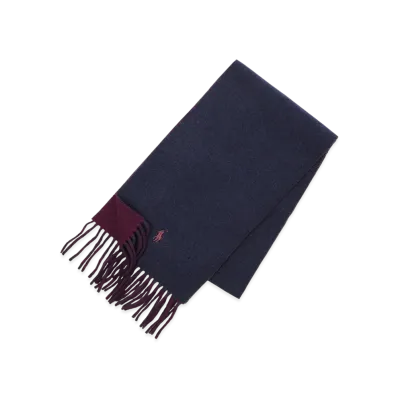 Polo Ralph Lauren Scarf "Navy/Winered"