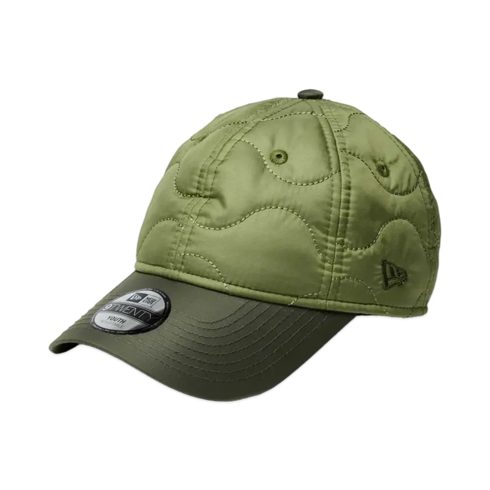 NEW ERA Powered by GORO NAKATSUGAWA (MIN-NANO) Youth 9Twenty Quilting "Evergreen/Khaki"