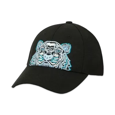 KENZO Canvas Cap Kampus tiger Tiger "Black/Blue"