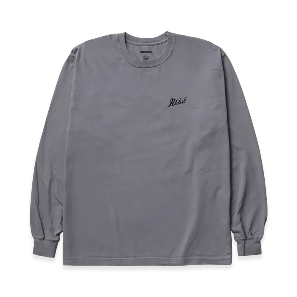 NEIGHBORHOOD NH. Tee LS-2 "Gray"