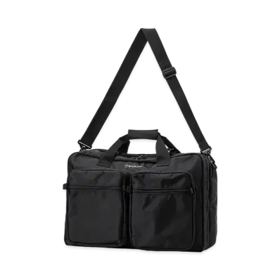 Yohji Yamamoto POUR HOMME YY Signature Barrel Bag "Black"