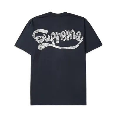 Supreme Tape Tee "Navy"