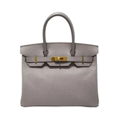 Hermes Birkin Epsom "Etain/Gold"