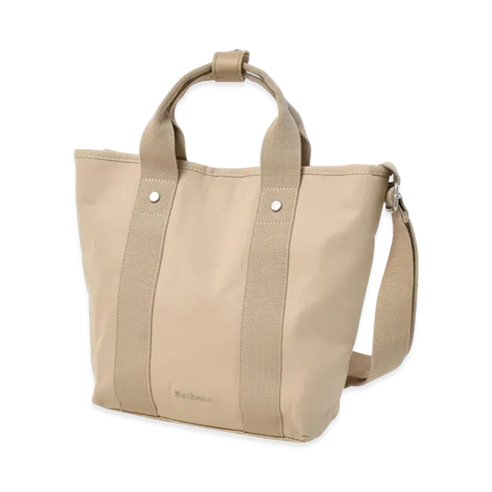 Barbour Olivia Bucket Tote Bag "Light Sand"