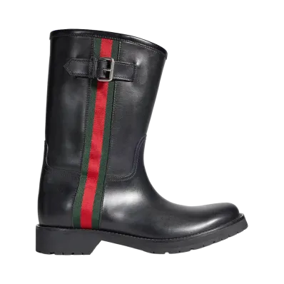 GUCCI Web Boot "Black"
