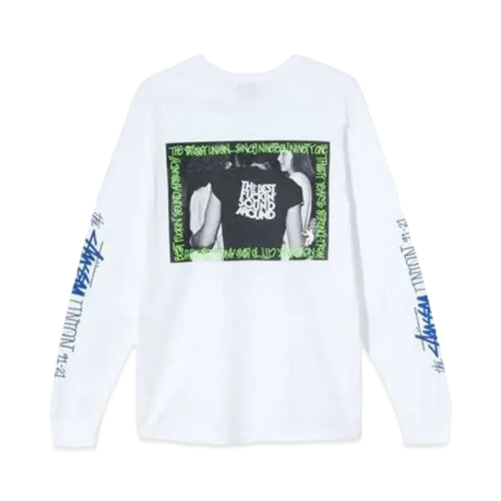 UNION x Stussy Best Fuckin' Sound L/S T-shirt "White"